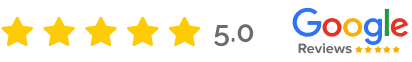 5.0 star Google ratings