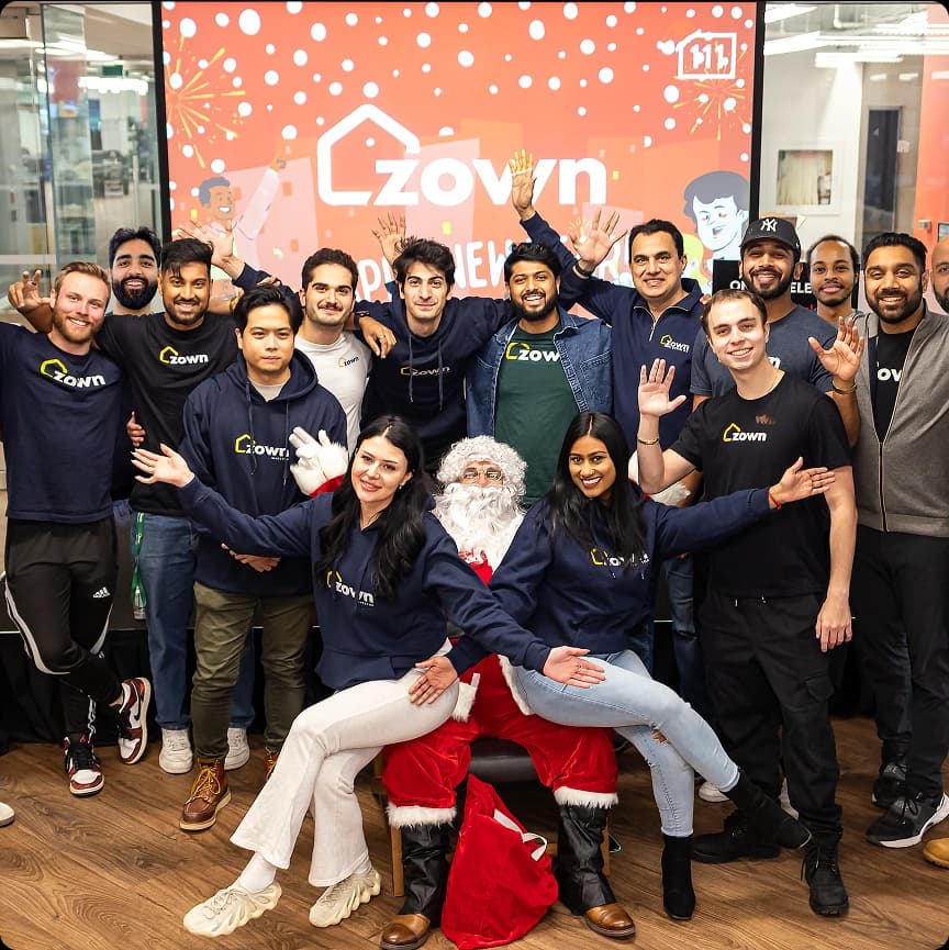 Zown team members collaborating