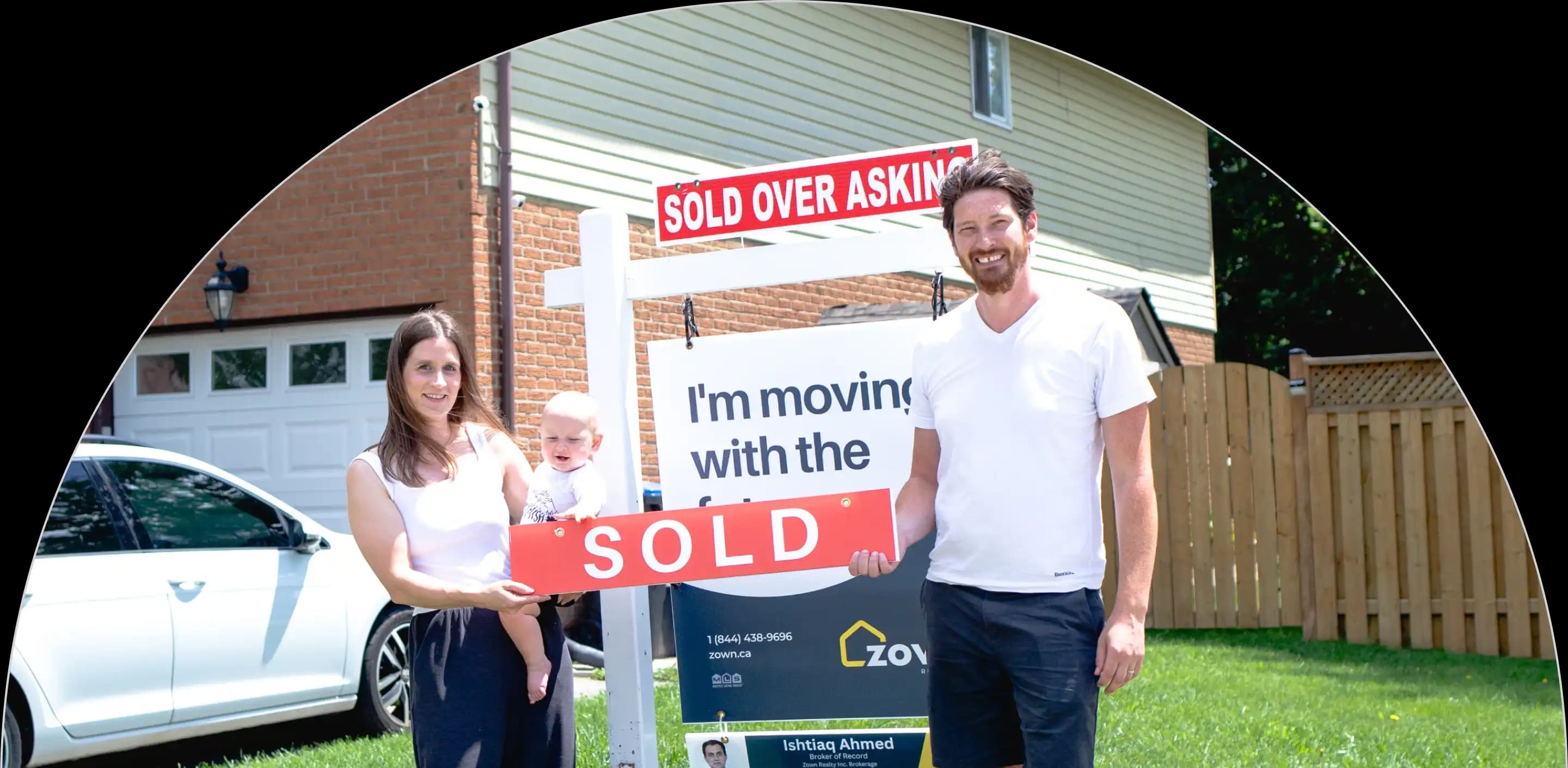 Modern home exterior showcasing professional real estate listing